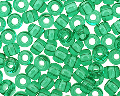 TOHO Transparent Beach Glass Green Round 8/0 Seed Bead