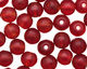 Czech Glass Matte Garnet Round 4mm