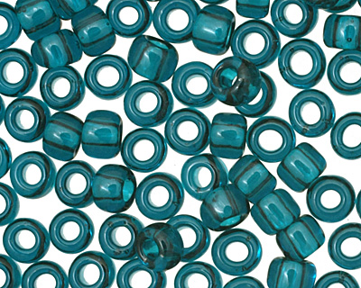 TOHO Transparent Capri Blue Round 8/0 Seed Bead