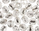 Czech Fire Polished Glass Silver Lined Crystal Round 4mm