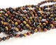 Tiger Eye (multi) Faceted Round 10mm