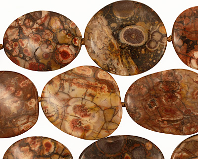 Bird's Eye Jasper Freeform Slab Graduated 28-42x20-37mm