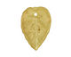 Lucite Olivine Small Ivy Leaf 18x26mm
