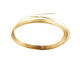 German Style Wire Non Tarnish Brass Square 21 gauge, 2.5 meters
