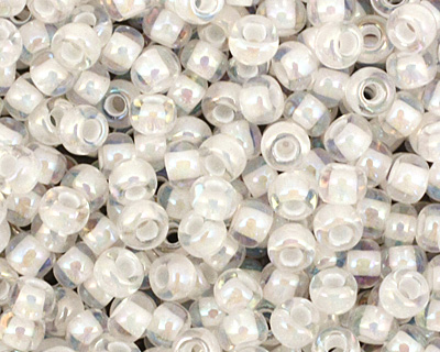 TOHO Rainbow Crystal (with Creme Lining) Round 11/0 Seed Bead