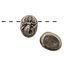 Green Girl Pewter Mermaid Pebble 15x20mm