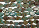 Blue Calsilica Jasper Flat Freeform Slab 13x11-35x26mm