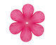 Lucite Plumeria Clematis Flower 8x30mm