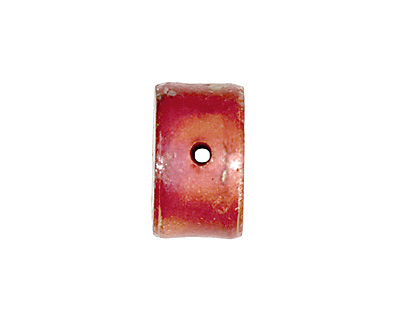 Patricia Healey Copper Quilted Barrel 10x6mm