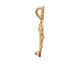 Ezel Findings Gold (plated) Coral Reef Link 43x27mm