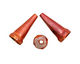 Patricia Healey Copper Medium Plain Cone w/ Dots 28x12mm