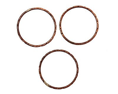Missficklemedia Patinated Antiqued Link 27mm