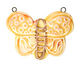 Jangles Ceramic Yellow/Orange Butterfly Pendant 56x35mm
