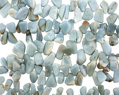 Amazonite Flat Freeform Nugget Drop 11-24x24-47mm