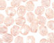 Czech Fire Polished Glass Luster Rosaline Round 3mm