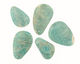 Brazil Amazonite Freeform Pendant 26-36x38-50mm