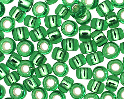 TOHO Peridot (with Silver Lining) Round 8/0 Seed Bead