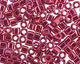 TOHO Gold Lustered Raspberry Cube 1.5mm Seed Bead