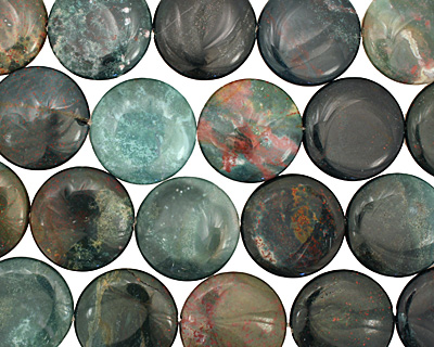 Bloodstone Puff Coin 30mm