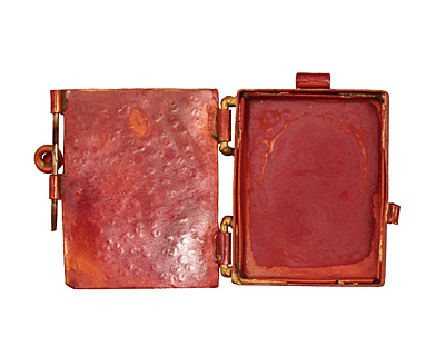 Patricia Healey Copper Butterfly Locket 40x44mm