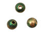 Missficklemedia Patinated Laurel Green Smooth Round 8mm