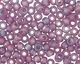 TOHO Transparent Rainbow Frosted Medium Amethyst Round 11/0 Seed Bead