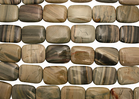 Silver Creek Jasper Thin Pillow 40x30mm
