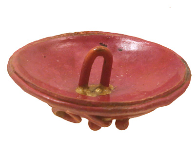 Patricia Healey Copper Leaf Button 24mm