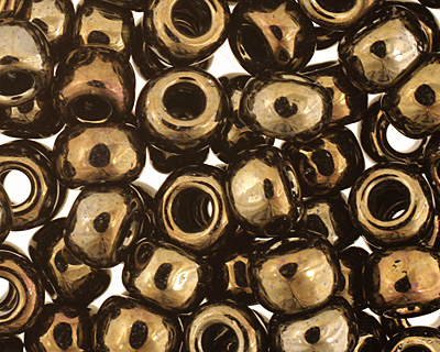 TOHO Metallic Iris Brown Round 6/0 Seed Bead