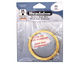 German Style Wire Gold (plated) Round 24 gauge, 12 meters