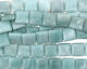 Amazonite Puff Square 20mm