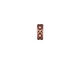 TierraCast Antique Copper (plated) Large Hole Legend Heishi 3x9mm