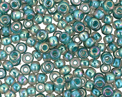 TOHO Rainbow Light Sapphire (with Opaque Teal Lining) Round 11/0 Seed Bead