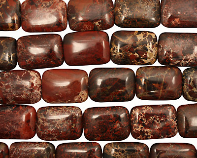Poppy Jasper Thin Pillow 30x22mm