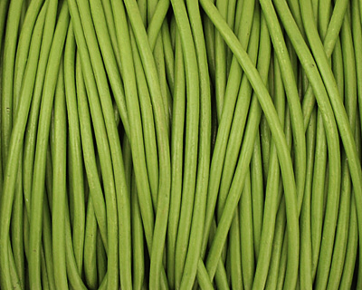 Fern Round Leather Cord 2mm