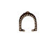 TierraCast Antique Brass (plated) Large Spiral Pinch Bail 9x16mm