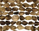 Smoky Quartz (yellow) Faceted Nugget 20-30x11-20mm