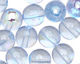 Czech Glass Light Sapphire AB Round 6mm