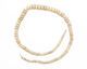 White Opal Rondelle Graduated 4-10mm