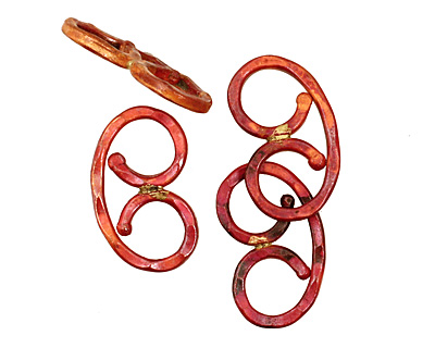 Patricia Healey Copper Double Loop Link 24x15mm
