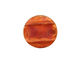 Patricia Healey Copper Round w/ Rope Spiral 2 Hole Bead 19mm