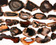 Black Agate Slab 47-68x22-48mm