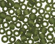 TOHO Transparent Frosted Olivine Round 8/0 Seed Bead