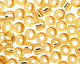 TOHO Light Topaz (with Silver Lining) Round 8/0 Seed Bead