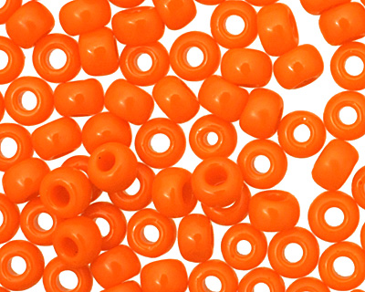 TOHO Opaque Sunset Orange Round 8/0 Seed Bead