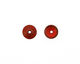 C-Koop Enameled Metal Medium Red Chip 3-4x12-13mm