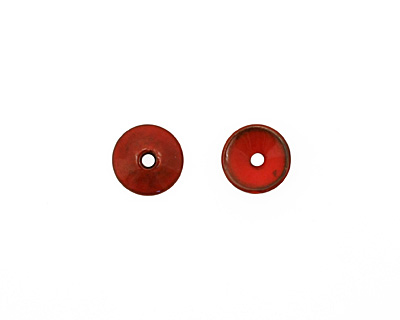 C-Koop Enameled Metal Medium Red Chip 3-4x12-13mm