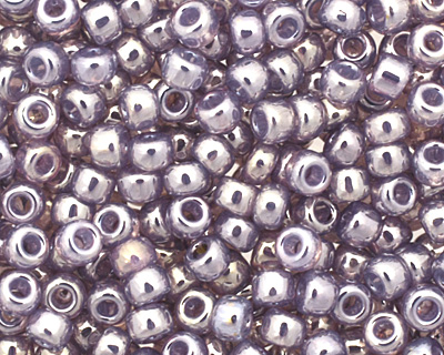 TOHO Gold Lustered Pale Wisteria Round 11/0 Seed Bead