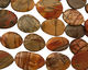Red Creek Jasper Graduated Flat Freeform Slab 29-44x21-36mm