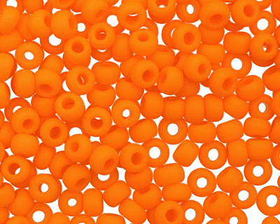 TOHO Opaque Frosted Cantelope Round 11/0 Seed Bead